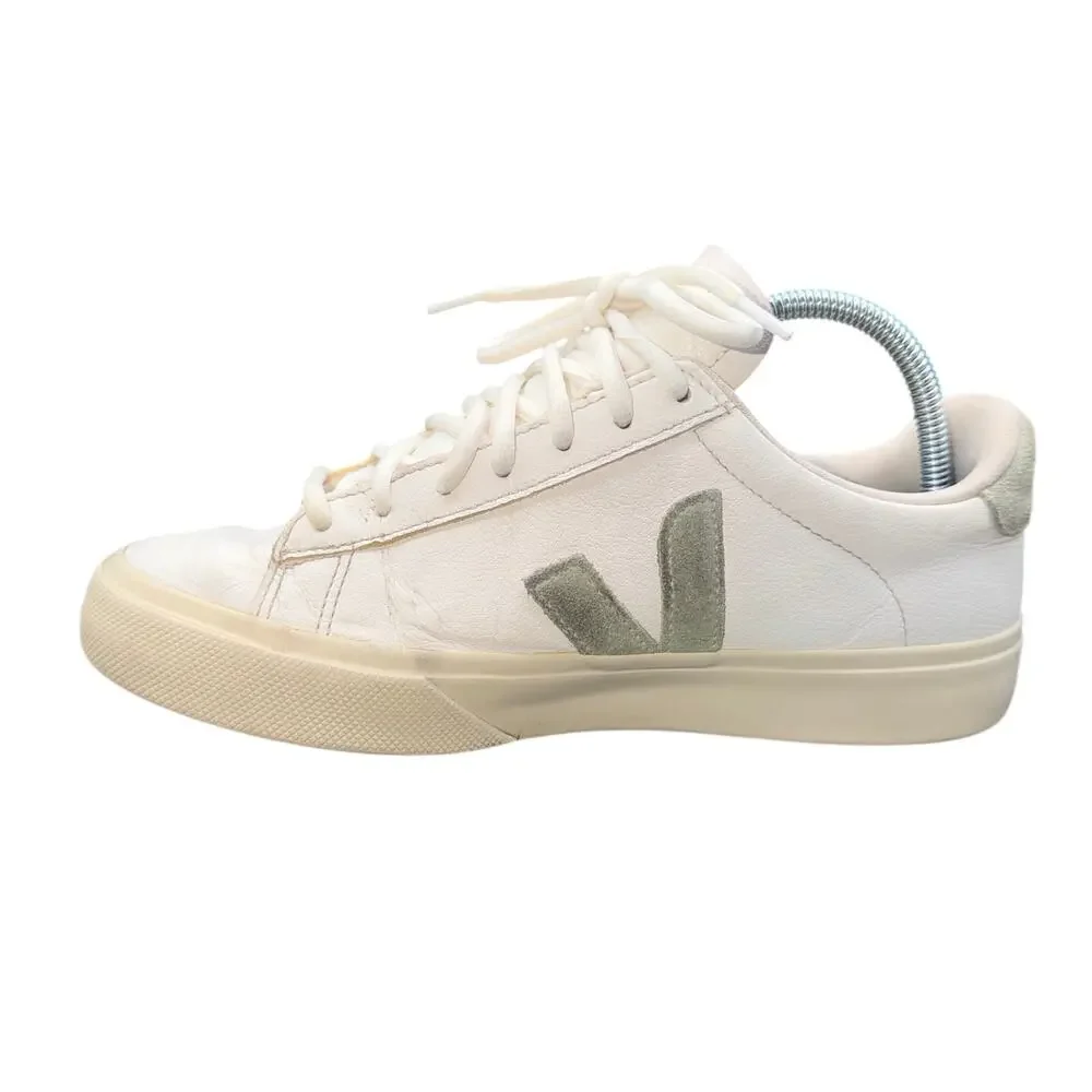 VEJA Campo White Sage Suede V Leather Sneakers Women’s US 7.5 EU 38.5
